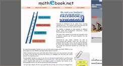 Desktop Screenshot of mathebook.net
