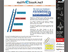 Tablet Screenshot of mathebook.net